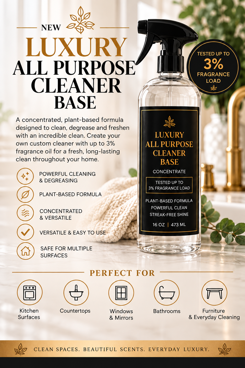 Luxury All Purpose Cleaner Base