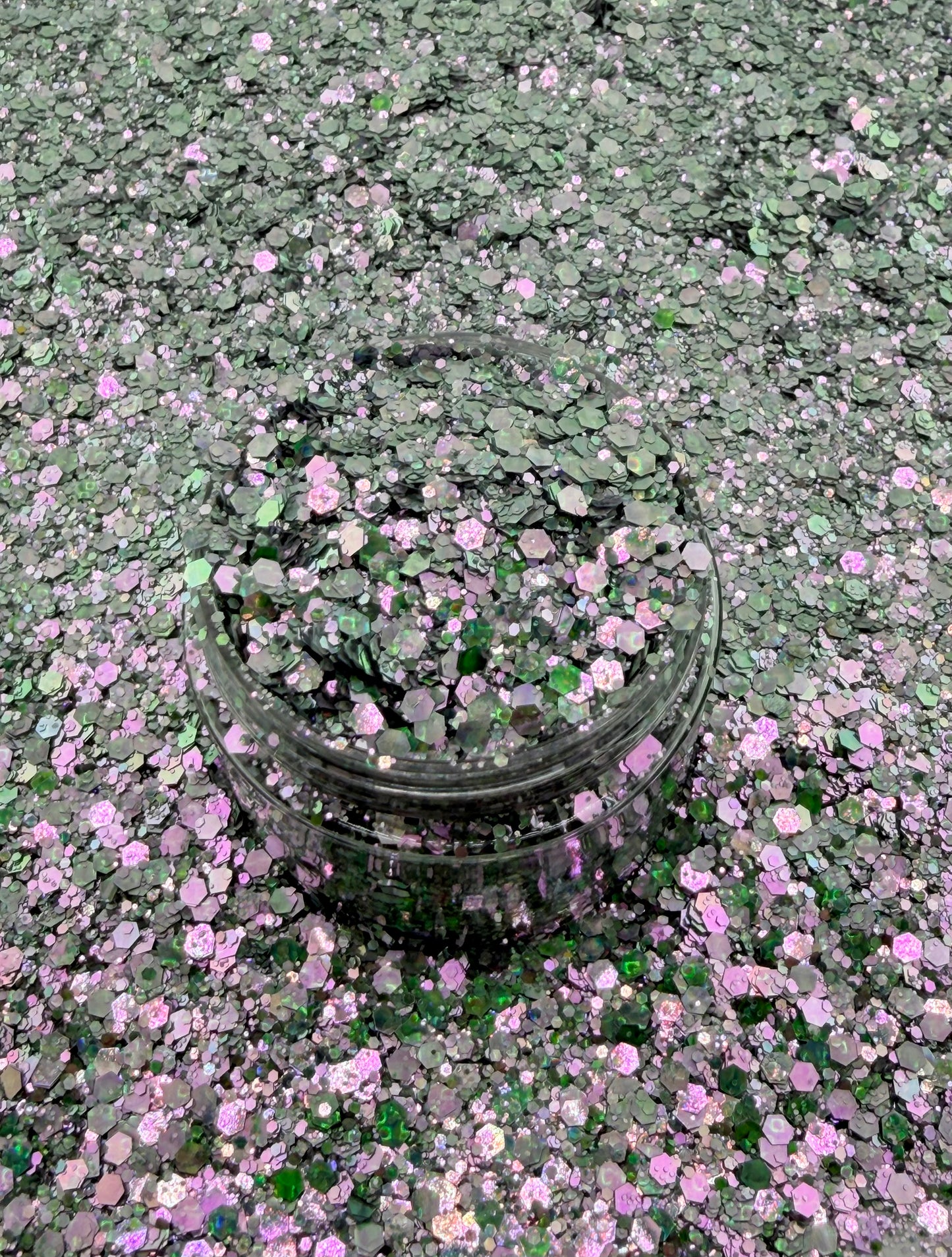 Silver Seaglass: Chunky Mix