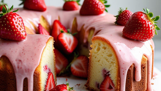 Strawberry Poundcake: Pre-Scented Beads