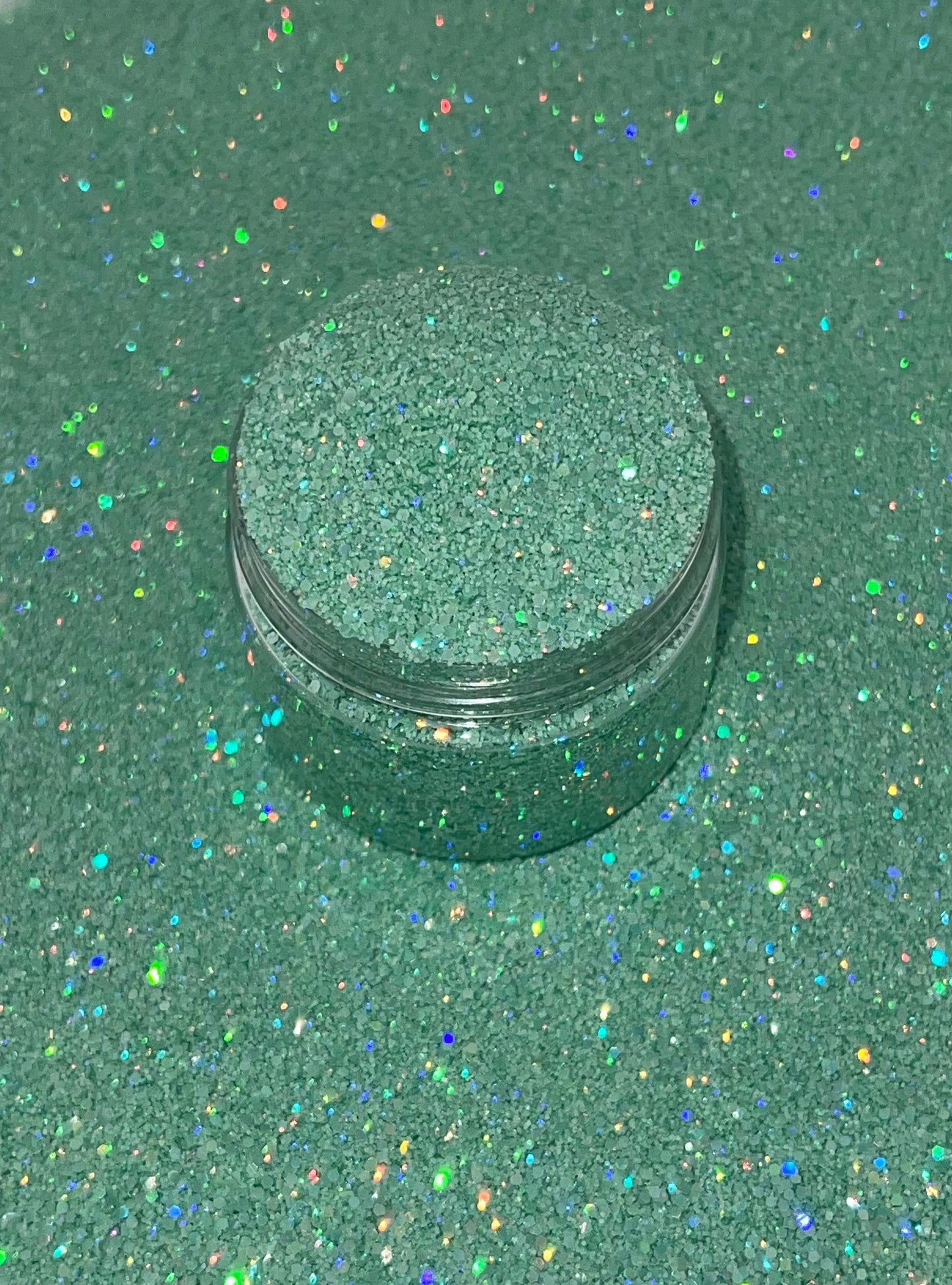 Easter Grass: Mini Chunky Holographic Mix