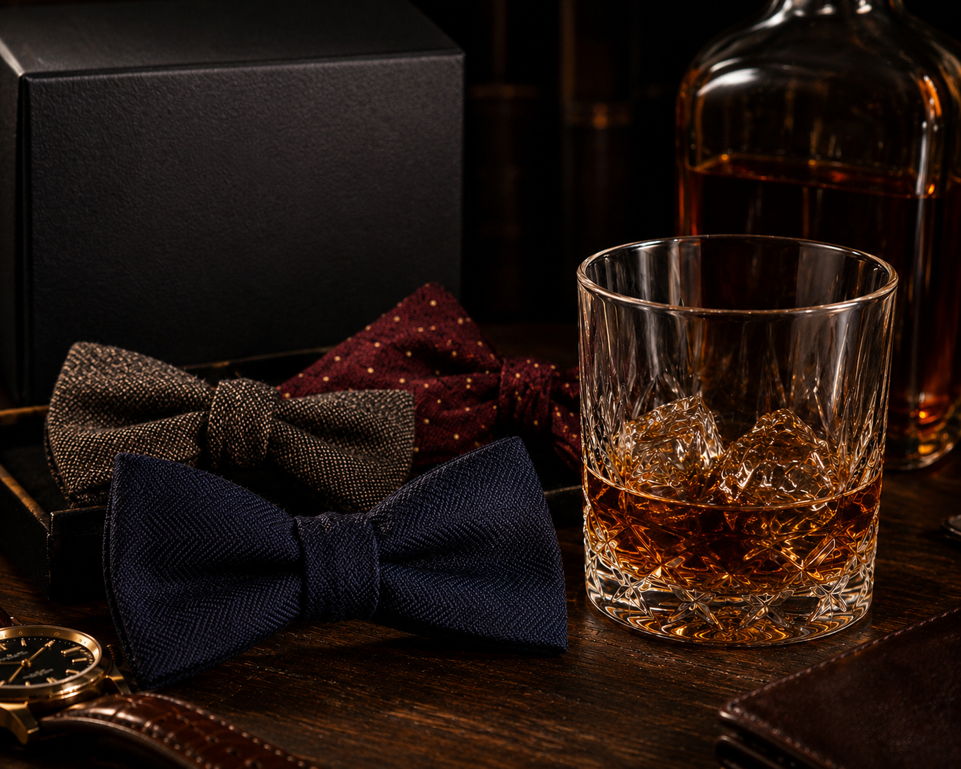 Bow Ties & Bourbon (Type): Pre-Scented Beads