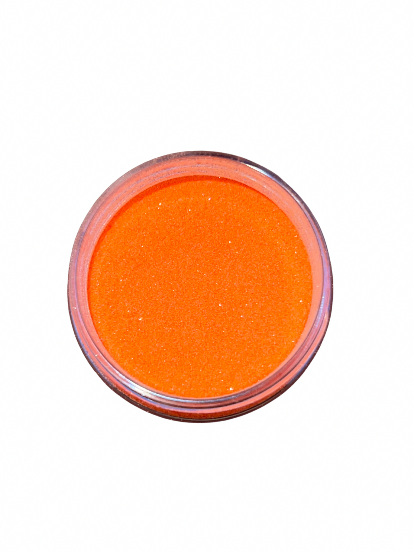 Traffic Cone: Fluorescent Glitter Dust