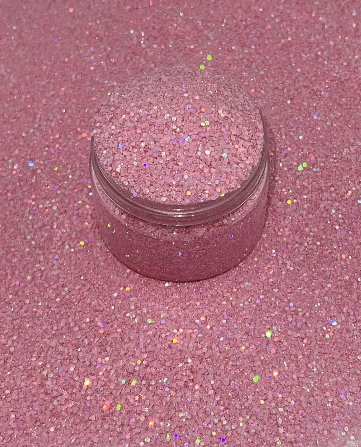 Pink Petal: Mini Chunky Holographic Mix