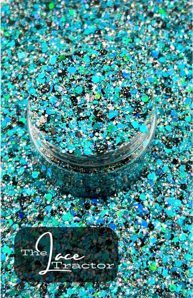 Smoke On The Water: Holographic Chunky Mix Created by The Lace Tractor
