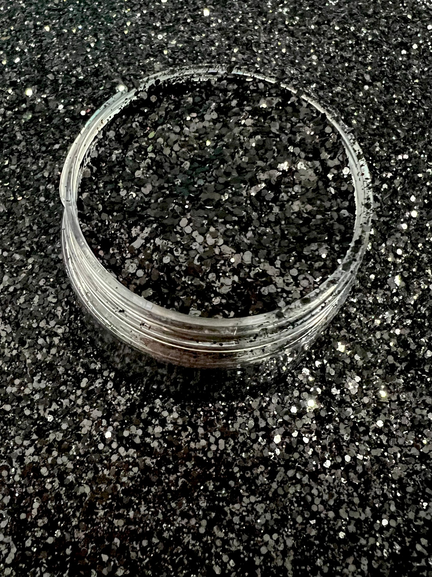 Black Velvet: Mini Chunky Metallic Mix