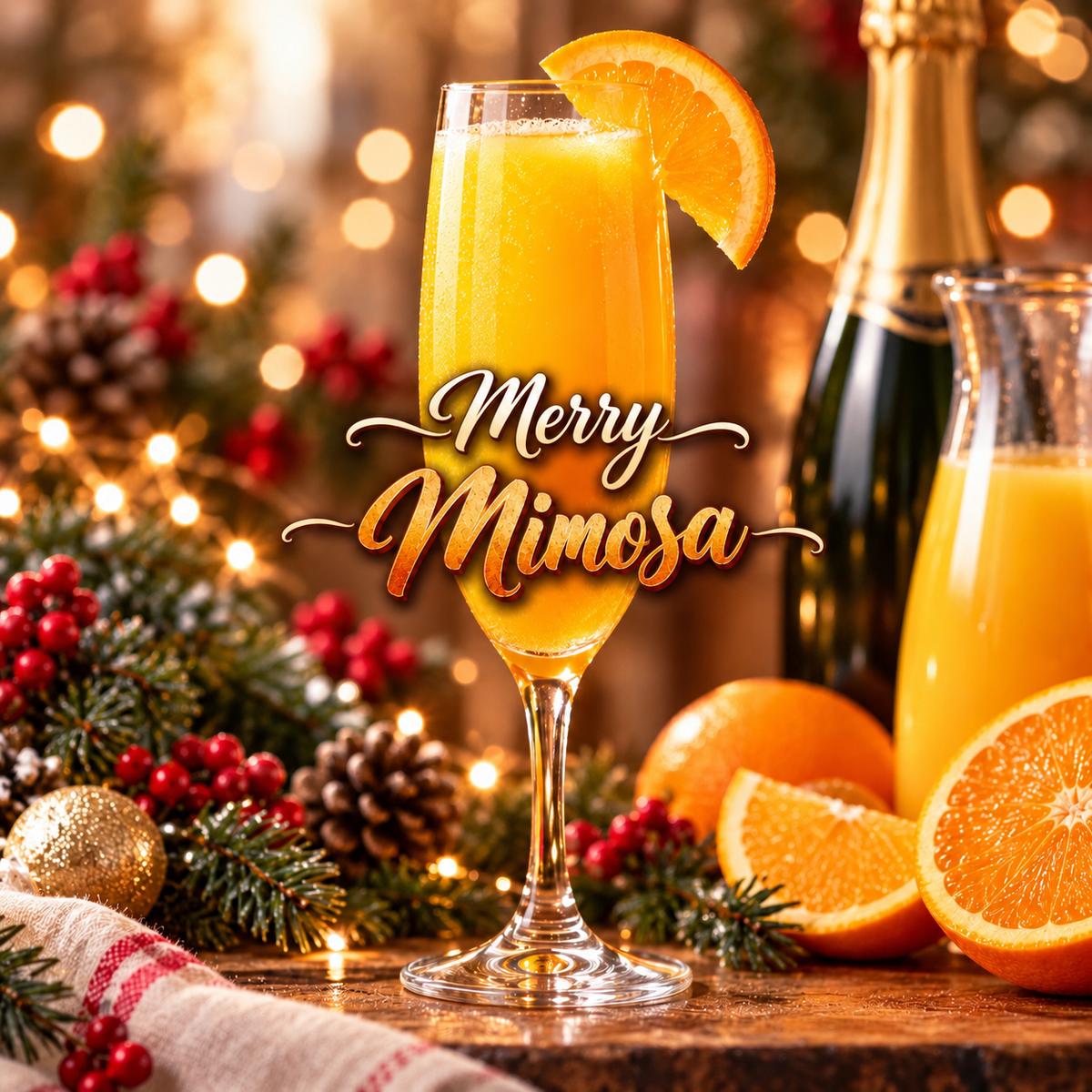 Merry Mimosa: Pre-Scented Beads