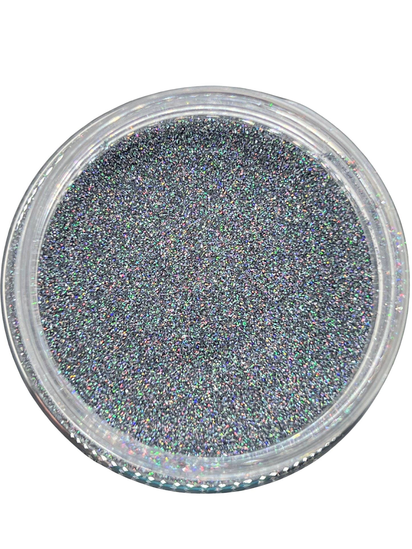 Gunmetal-Holographic Glitter Dust