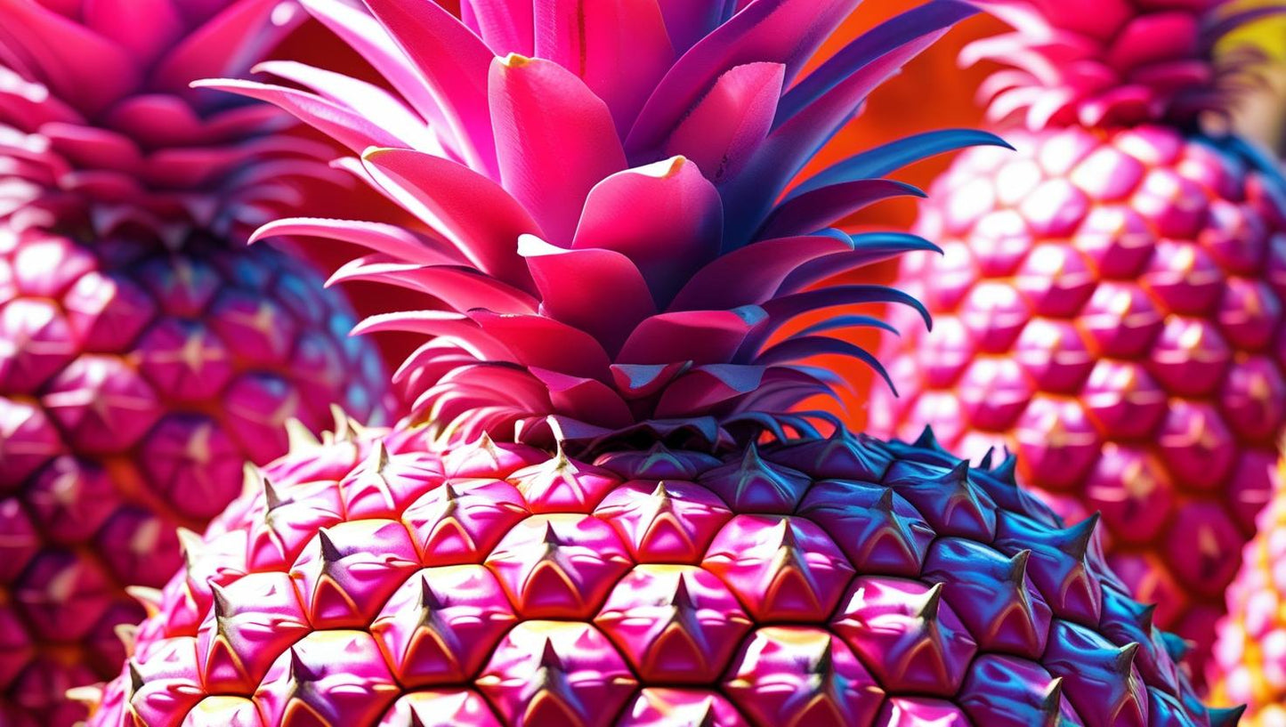 Pink Pineapple Sunrise: Pre-Scented Beads