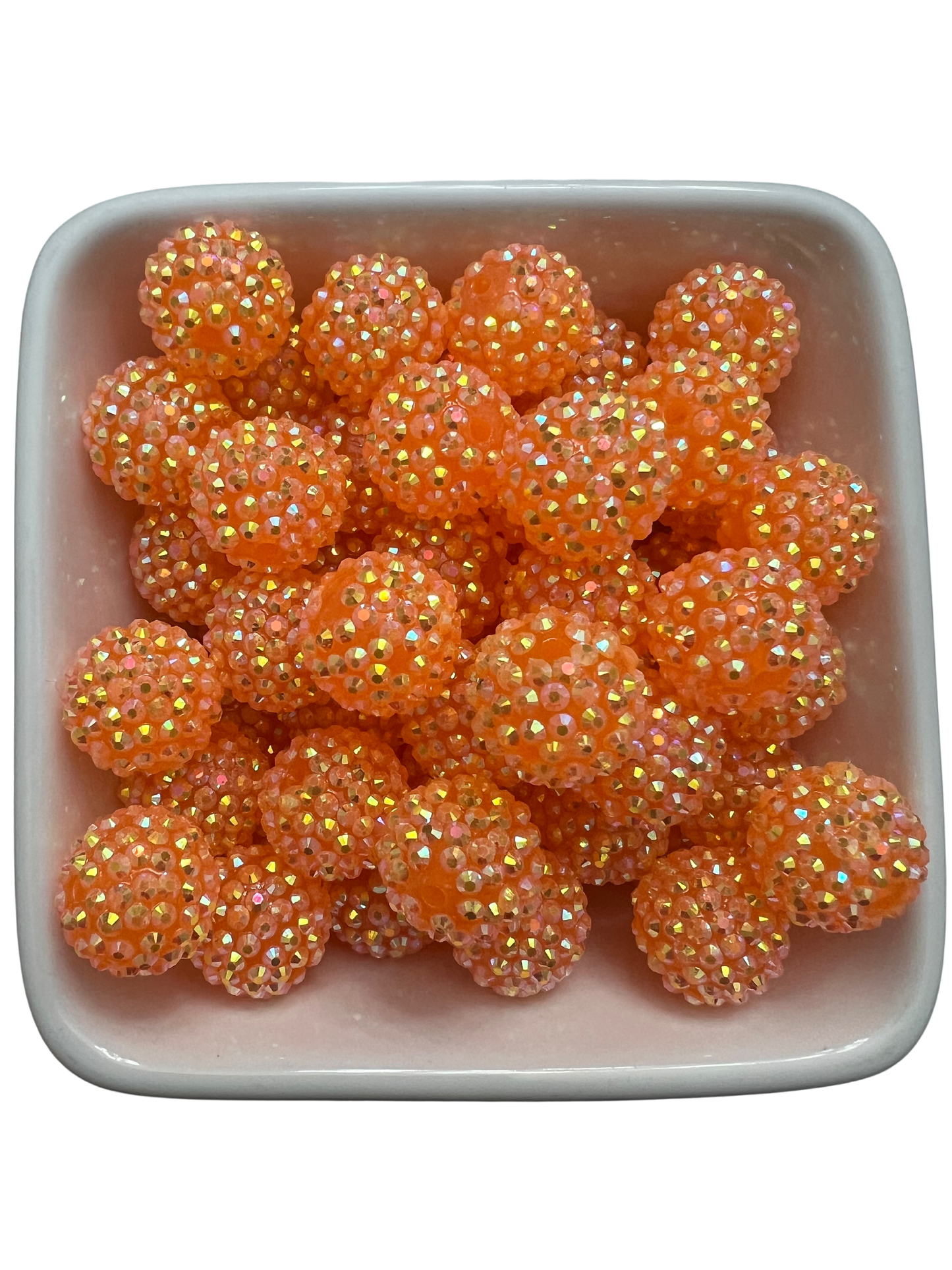 Clementine-20mm Rhinestone Bead