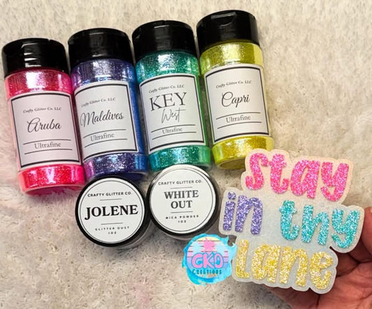 Around The World: Ultrafine High Sparkling Metallic Bundle