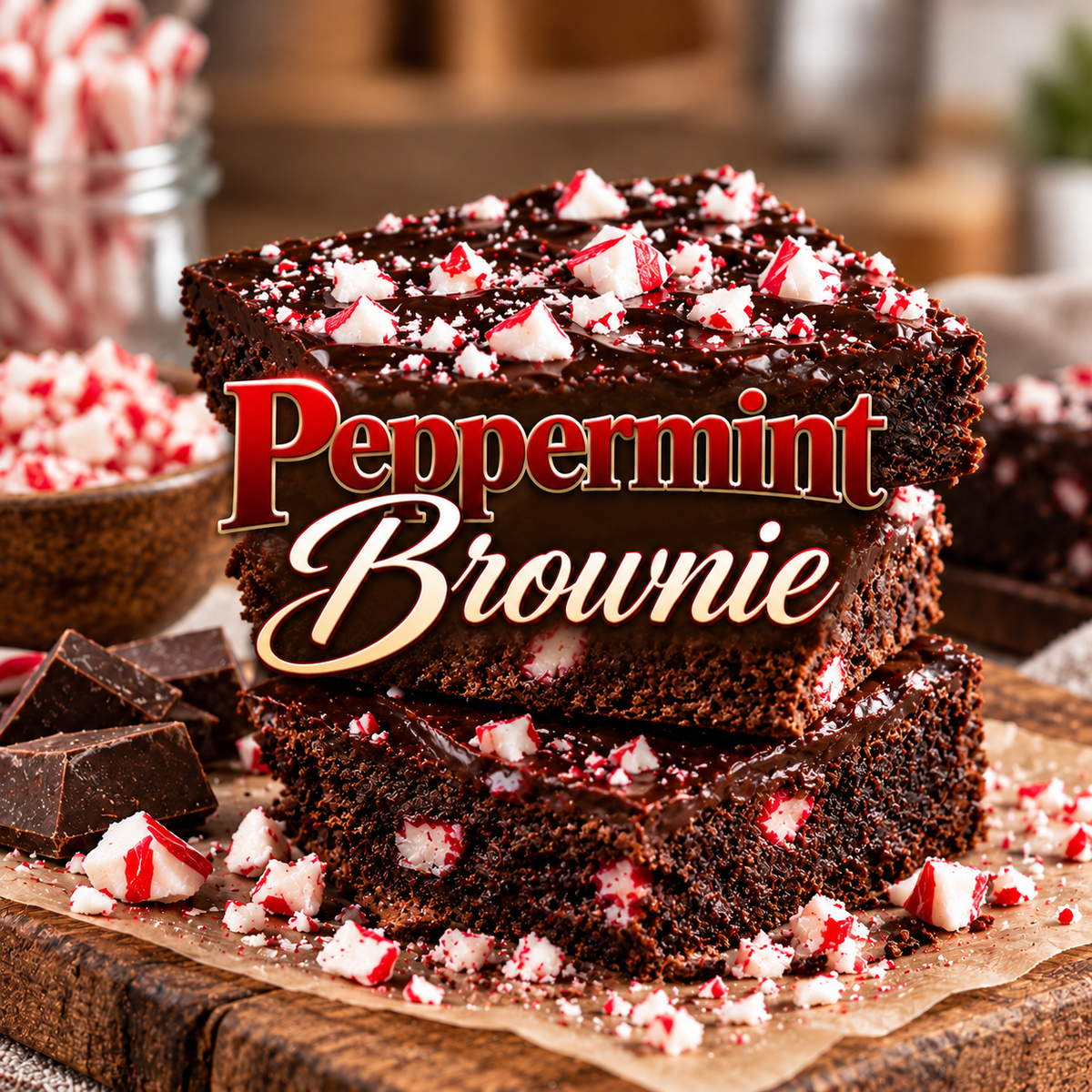 Peppermint Brownie: Pre-Scented Beads