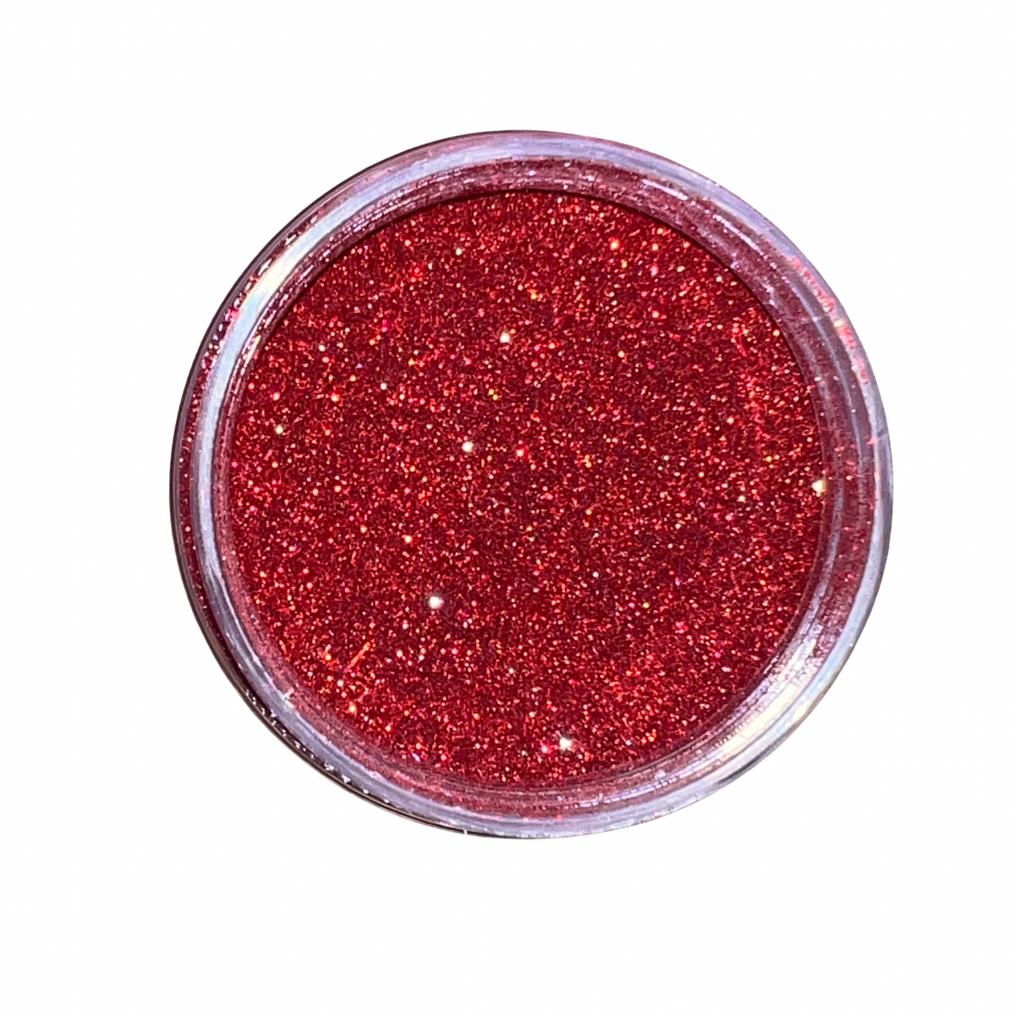 Red Flag Vibes: Holographic Glitter Dust