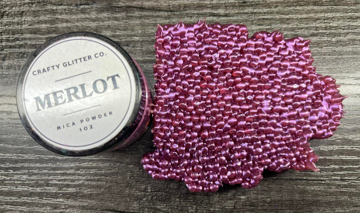 Merlot-Mica Powder