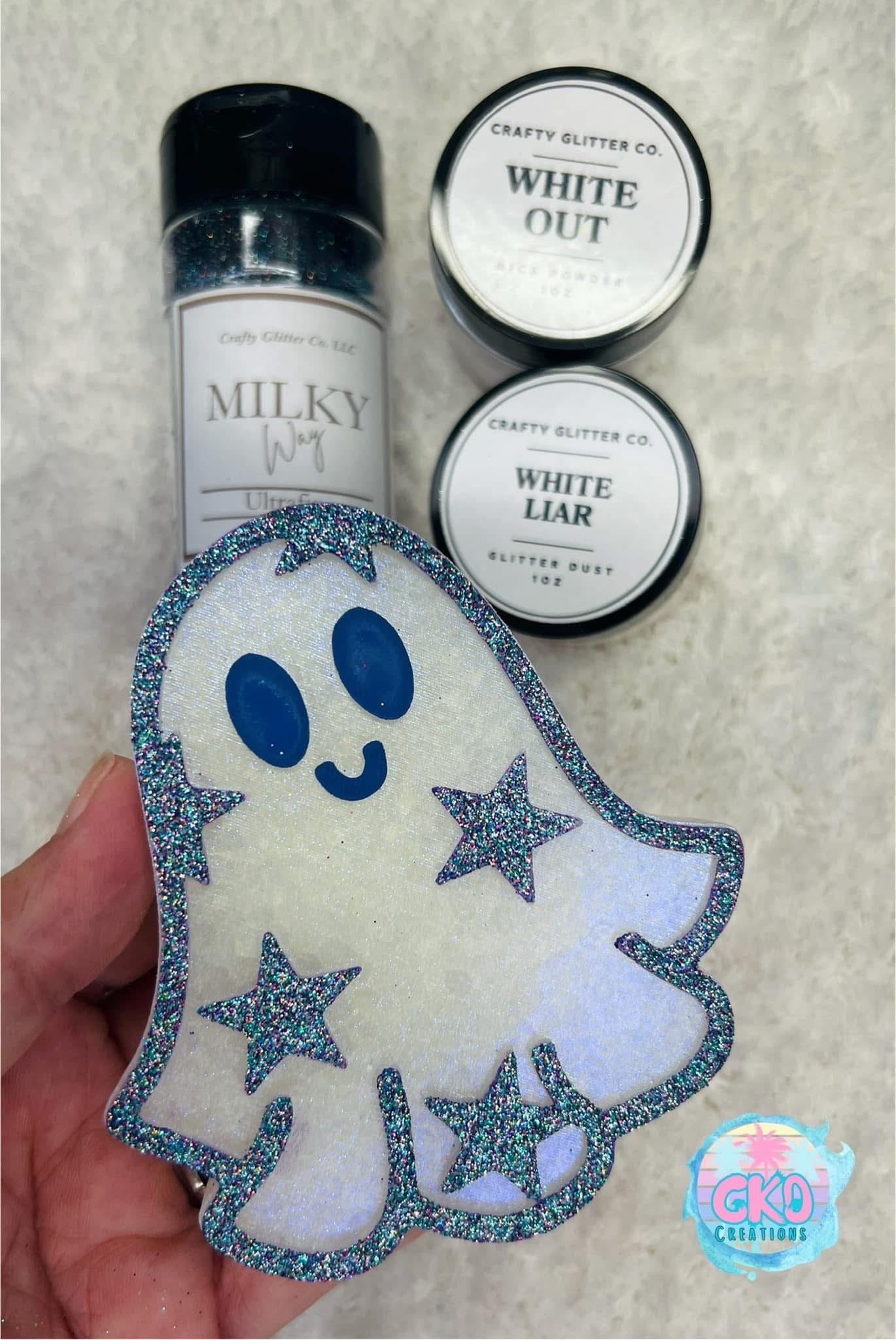 White Liar: Iridescent Glitter Dust