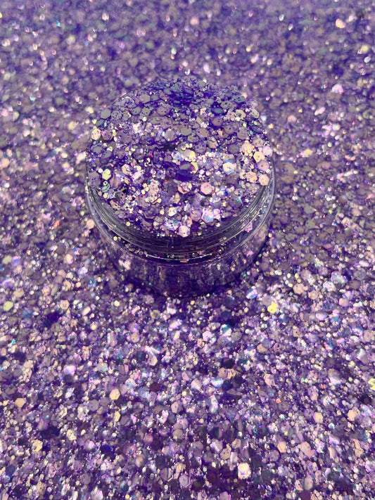 Amethyst: Chunky Iridescent Mix