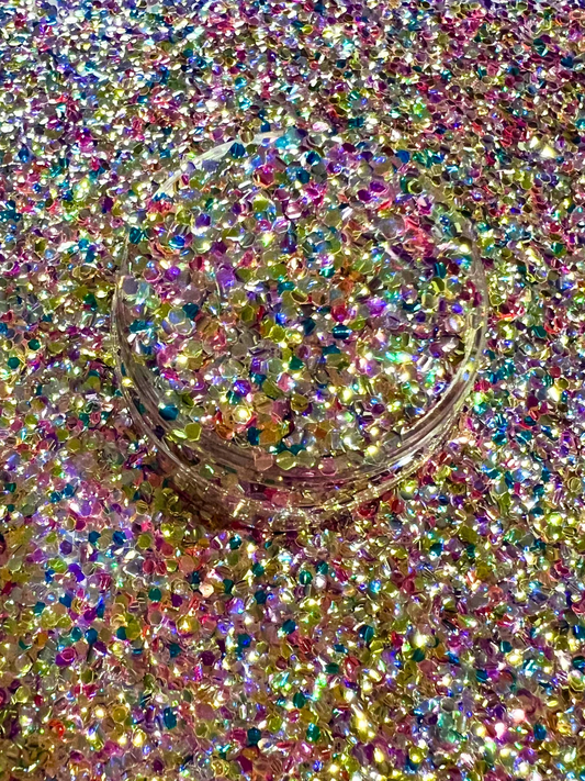 Somewhere Over Laredo: 3D Bubble Glitter
