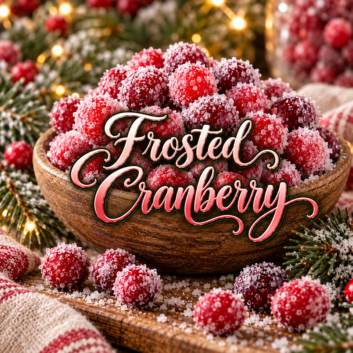 Frosted Cranberry (Type): Pre-Scented Beads