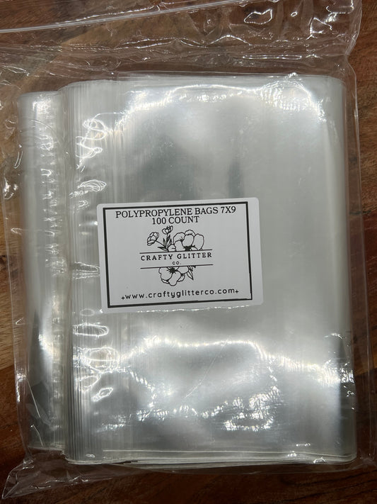 7x9 Polypropylene Bags 100 Count