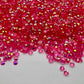 Pink Pistol: Clear AB Resin Flatback Rhinestones