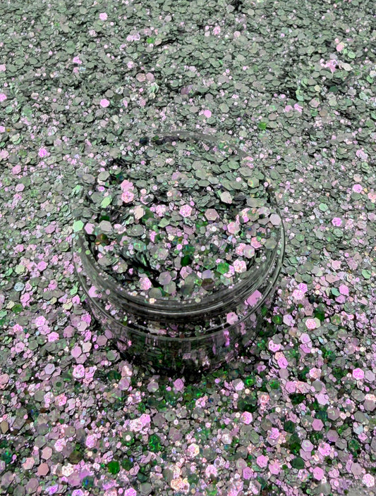 Silver Seaglass: Chunky Mix