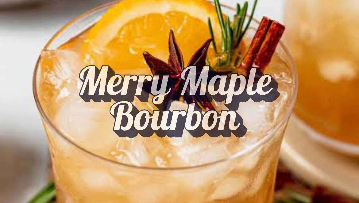 Merry Maple Bourbon: Pre-Scented Beads