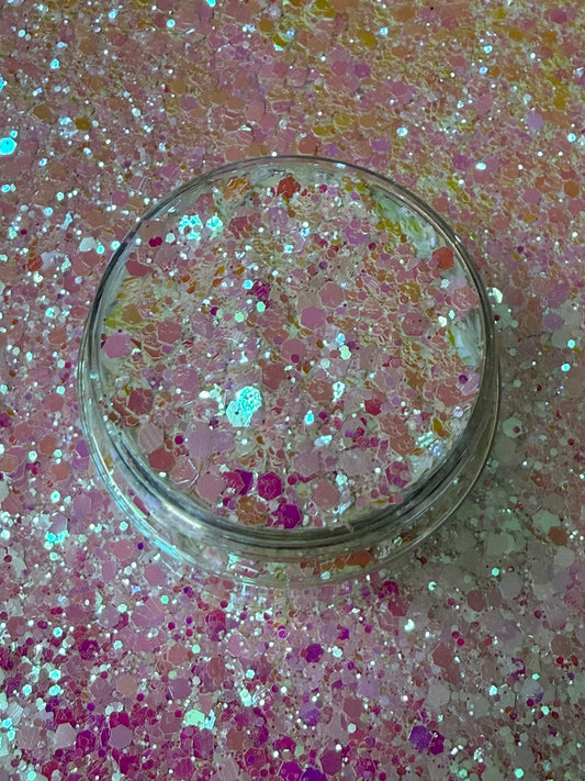 Pink Lemonade: Color shift Chunky Mix