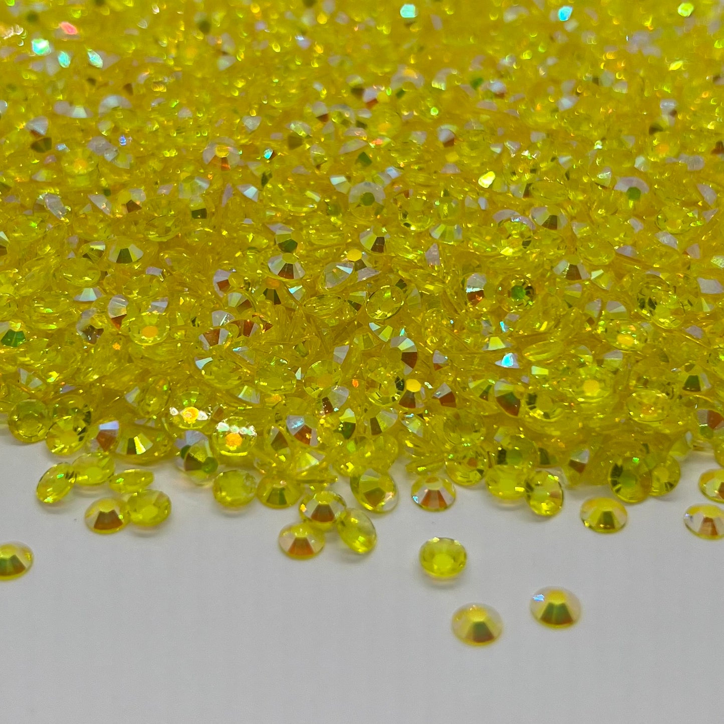 Sun-Daze: Clear AB Resin Flatback Rhinestones