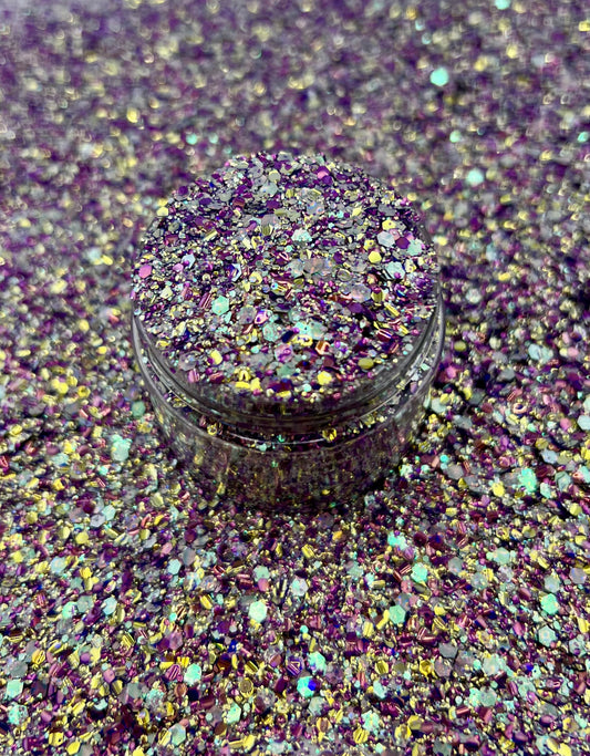 Unbothered: 3D Bubble Chunky Glitter Mix