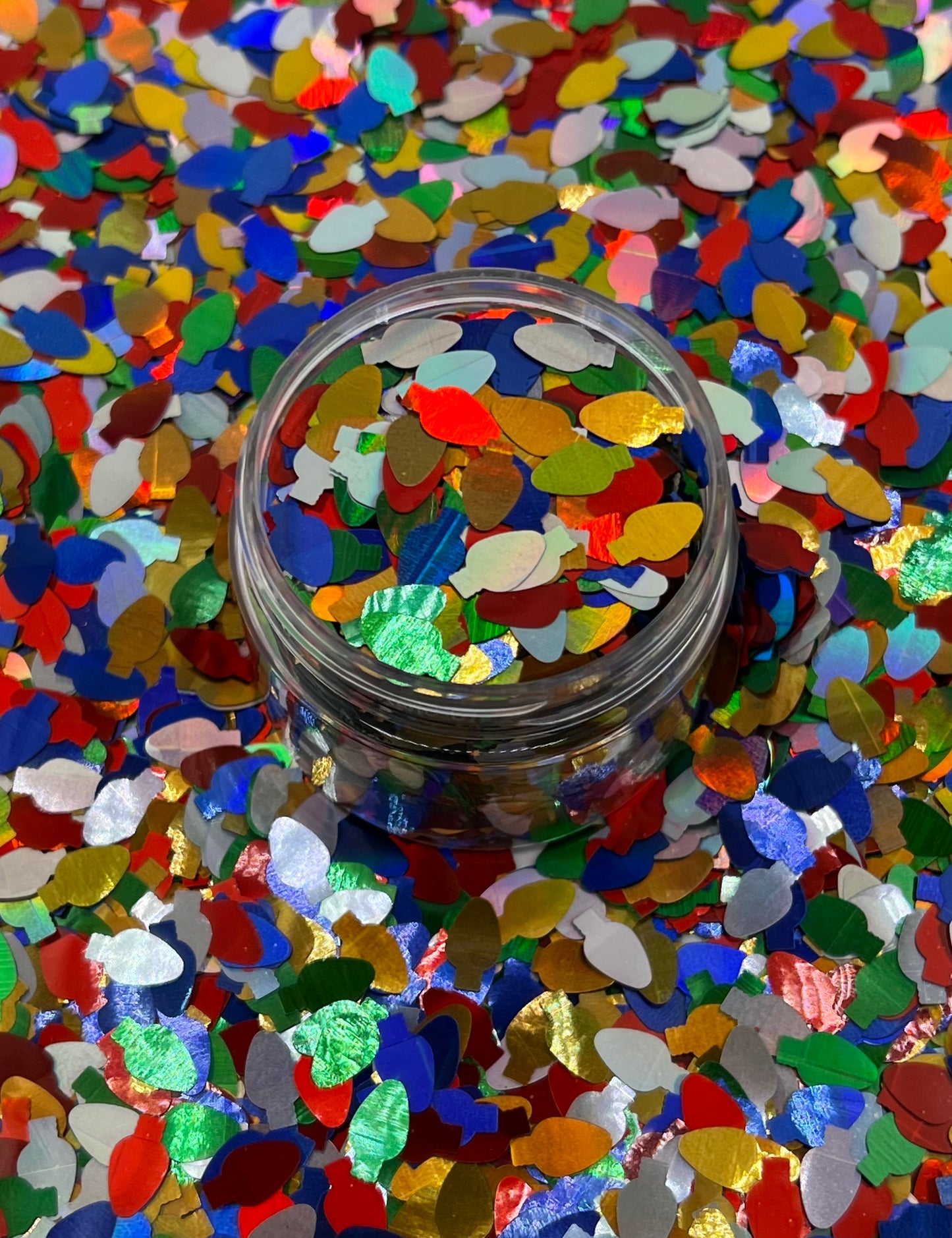 Twinkle Lights: Metallic Bulb Shapes