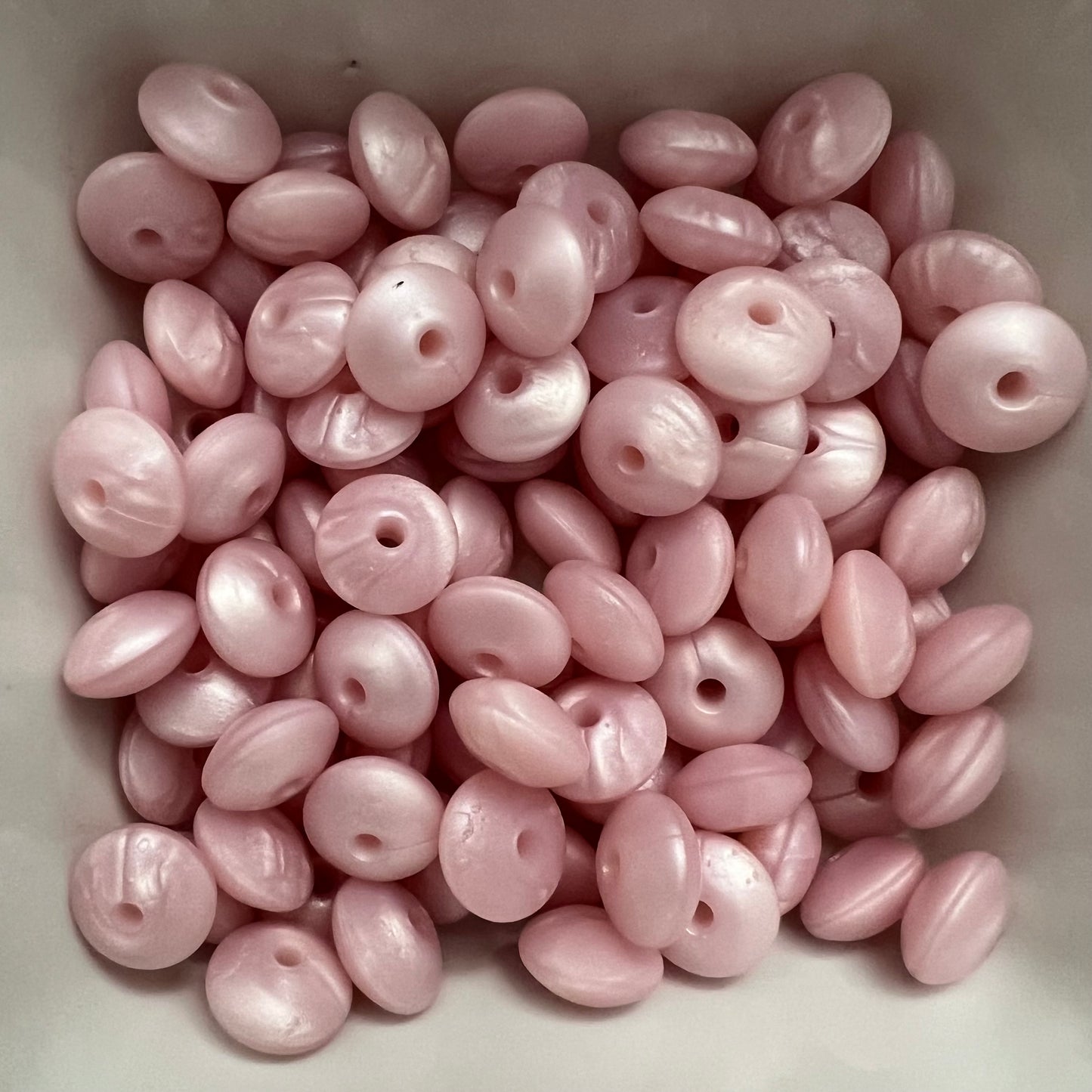 Pearl Pink: Silicone Lentil Spacer