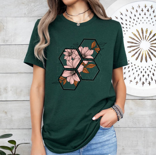 Floral Honeycomb