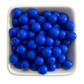 Sapphire: 15mm Silicone Bead