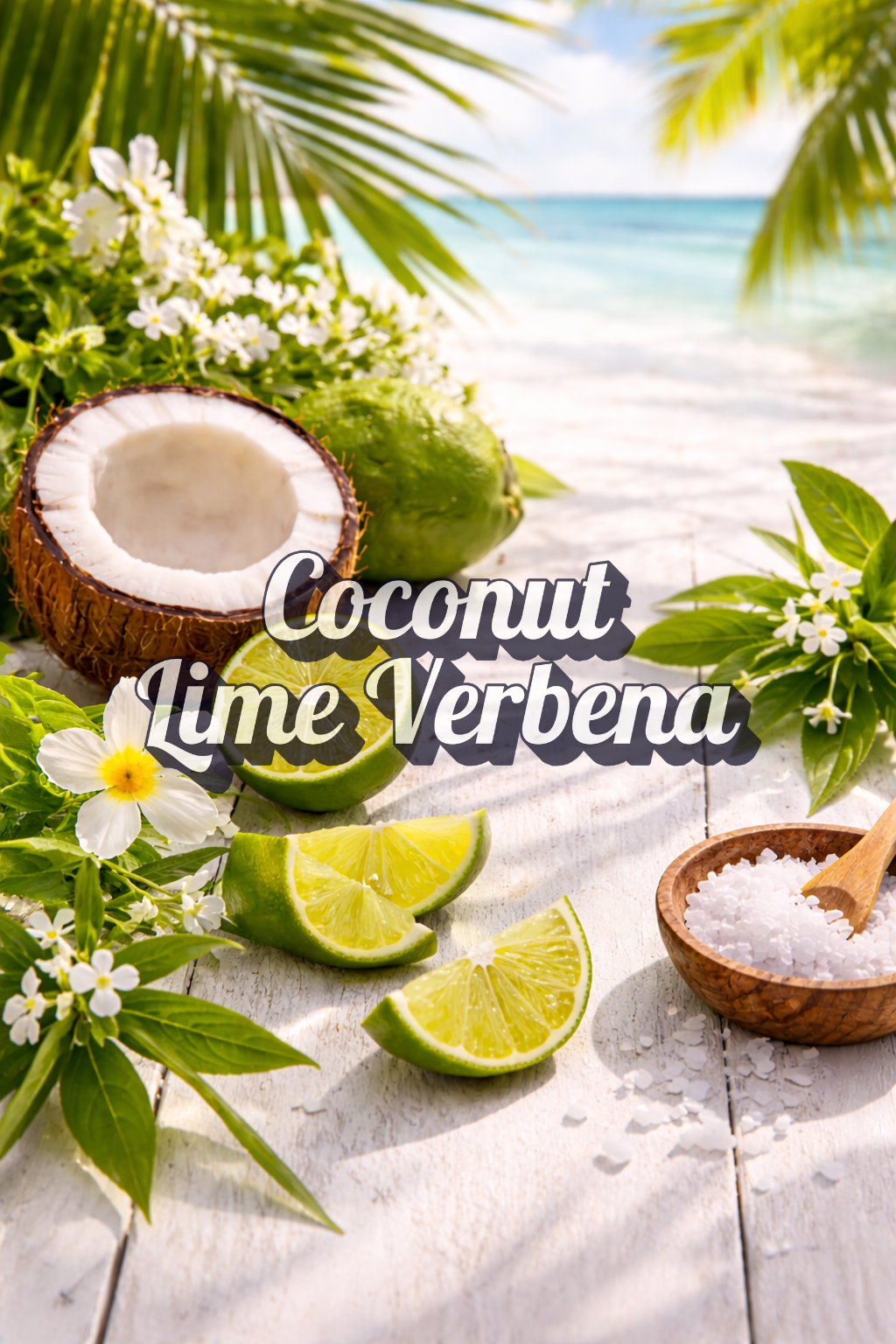 Coconut Lime Verbena (Type): Pre-Scented Beads