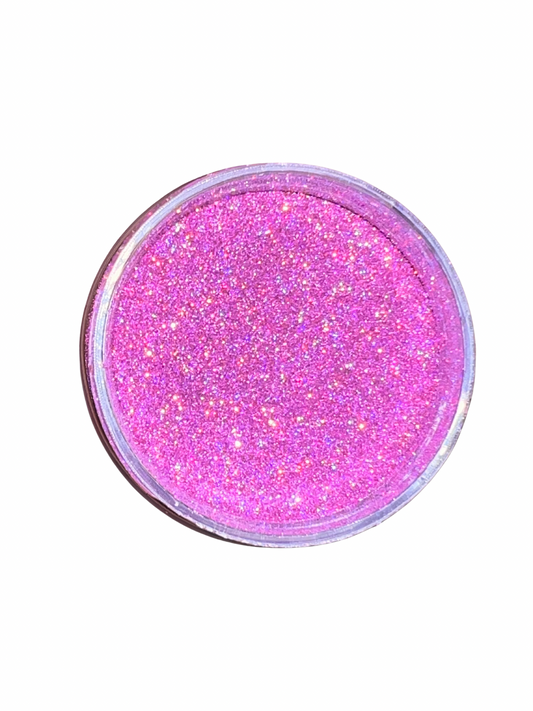 Blushin’ Bronco: Holographic Glitter Dust