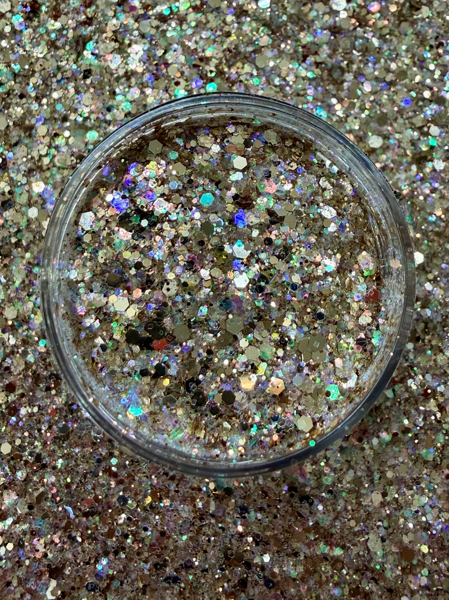 Cowgirl Caviar: Chunky Holographic Iridescent Mix