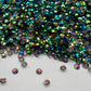 Ivy: Clear AB Resin Flatback Rhinestones