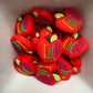 Teach Apple: Silicone Focal Bead