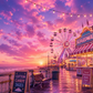 Cotton Candy Boardwalk (Type): Pre-Scented Beads