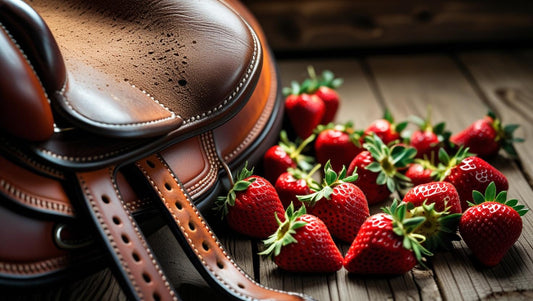 Strawberry Leather: Pre-Scented Beads