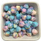 Cotton Candy: 14mm Silicone Hexagon