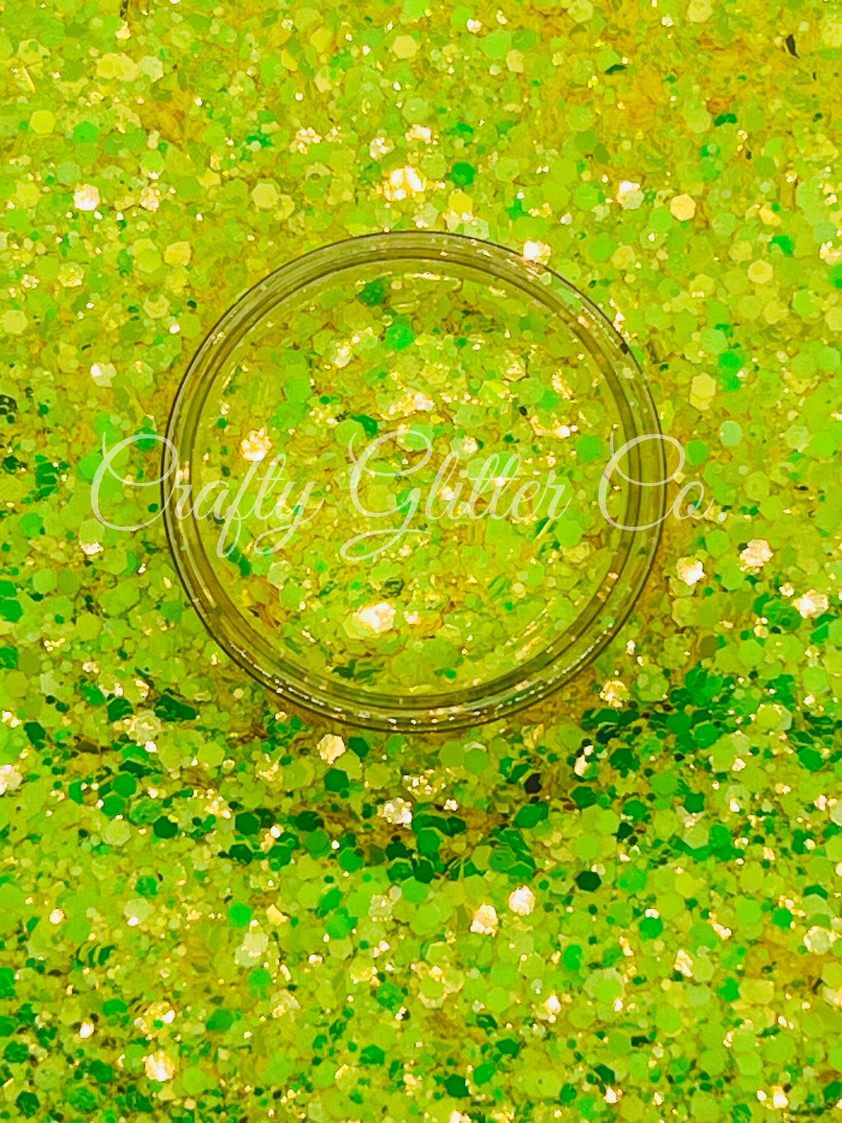 Lemon Drop: Chunky Color Shift Mix – Crafty Glitter Co. LLC