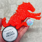Hella Orange-Matte Neon Mica Powder