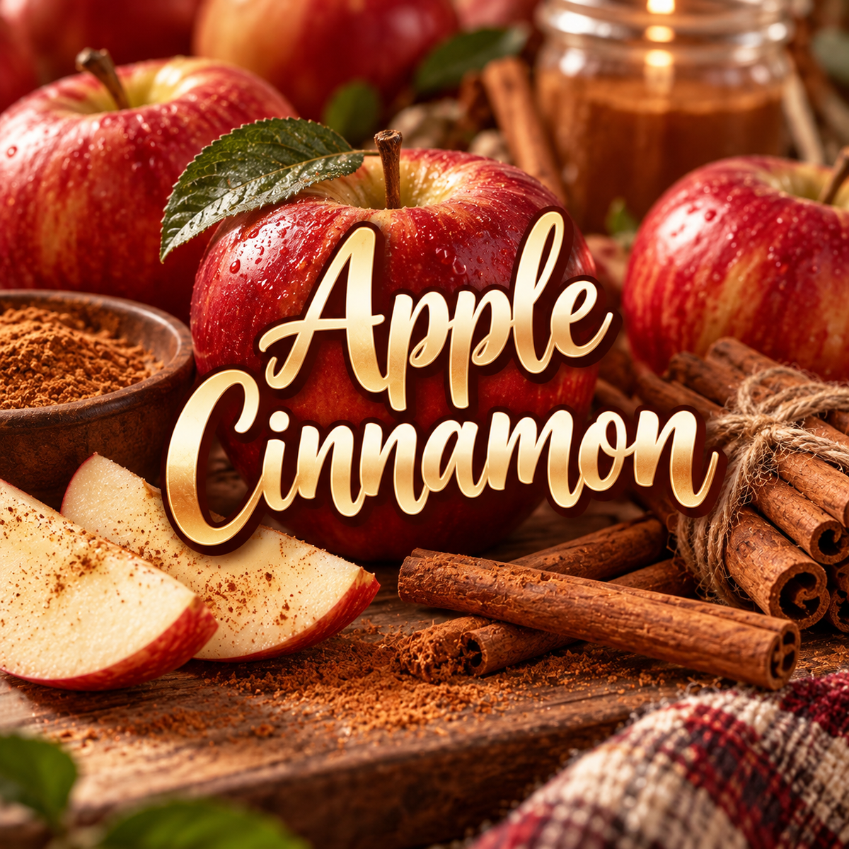 Apple Cinnamon: Pre-Scented Beads