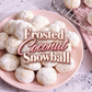 Frosted Coconut Snowball: Pre-Scented Beads