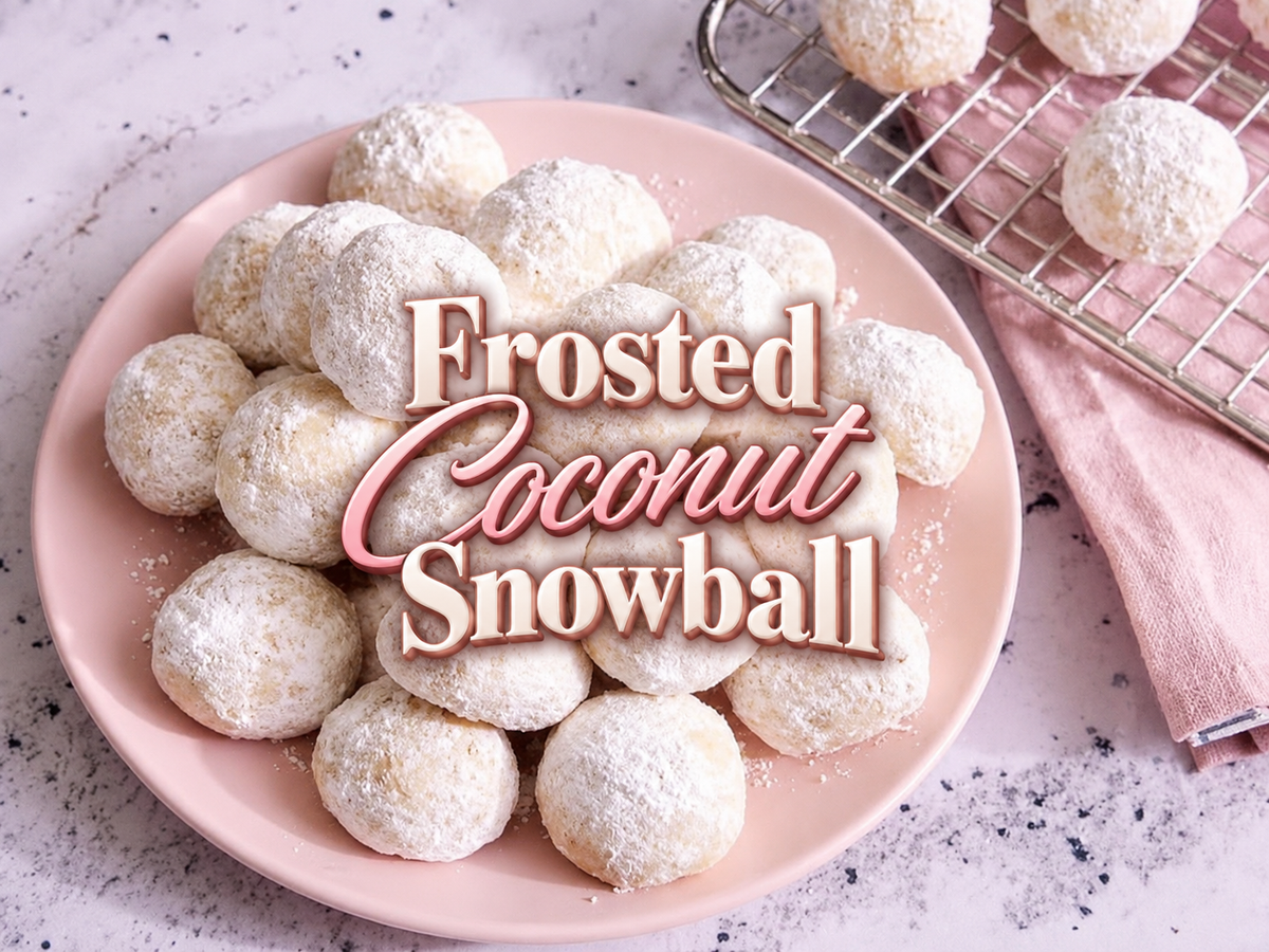 Frosted Coconut Snowball: Pre-Scented Beads