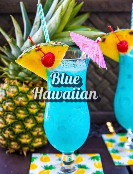 Blue Hawaiian: Pre-Scented Beads