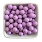 Lavender: 15mm Silicone Bead