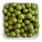 Olive: 15mm Silicone Bead