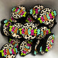 Teacher Leopard Print: Silicone Focal Bead