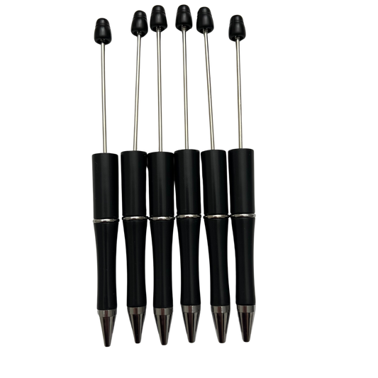 Jet Black: Beadable Pen